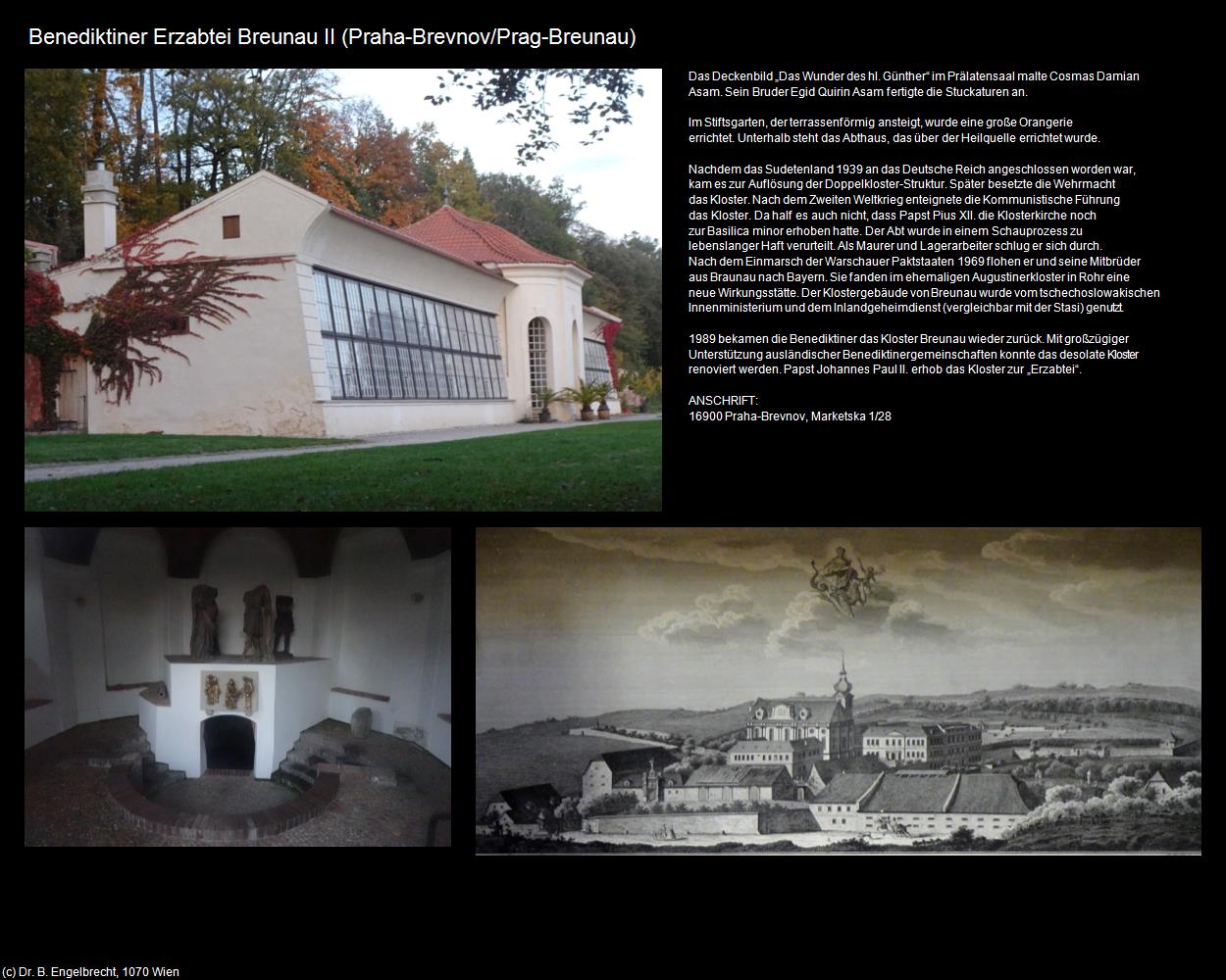 Benediktiner Erzabtei Breunau II (Brevnov) (Praha/Prag-Stadtteile-im-Westen) in Kulturatlas-TSCHECHIEN