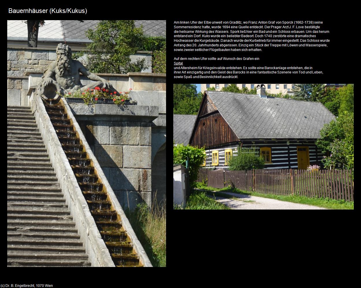 Bauernhäuser (Kuks/Kukus) in Kulturatlas-TSCHECHIEN(c)B.Engelbrecht