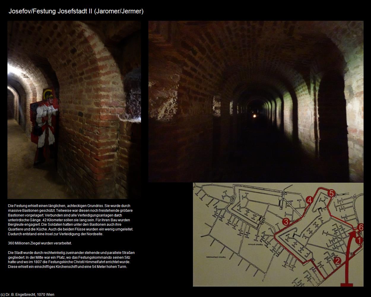 Festung Josefstadt II (Jaromer/Jermer) in Kulturatlas-TSCHECHIEN