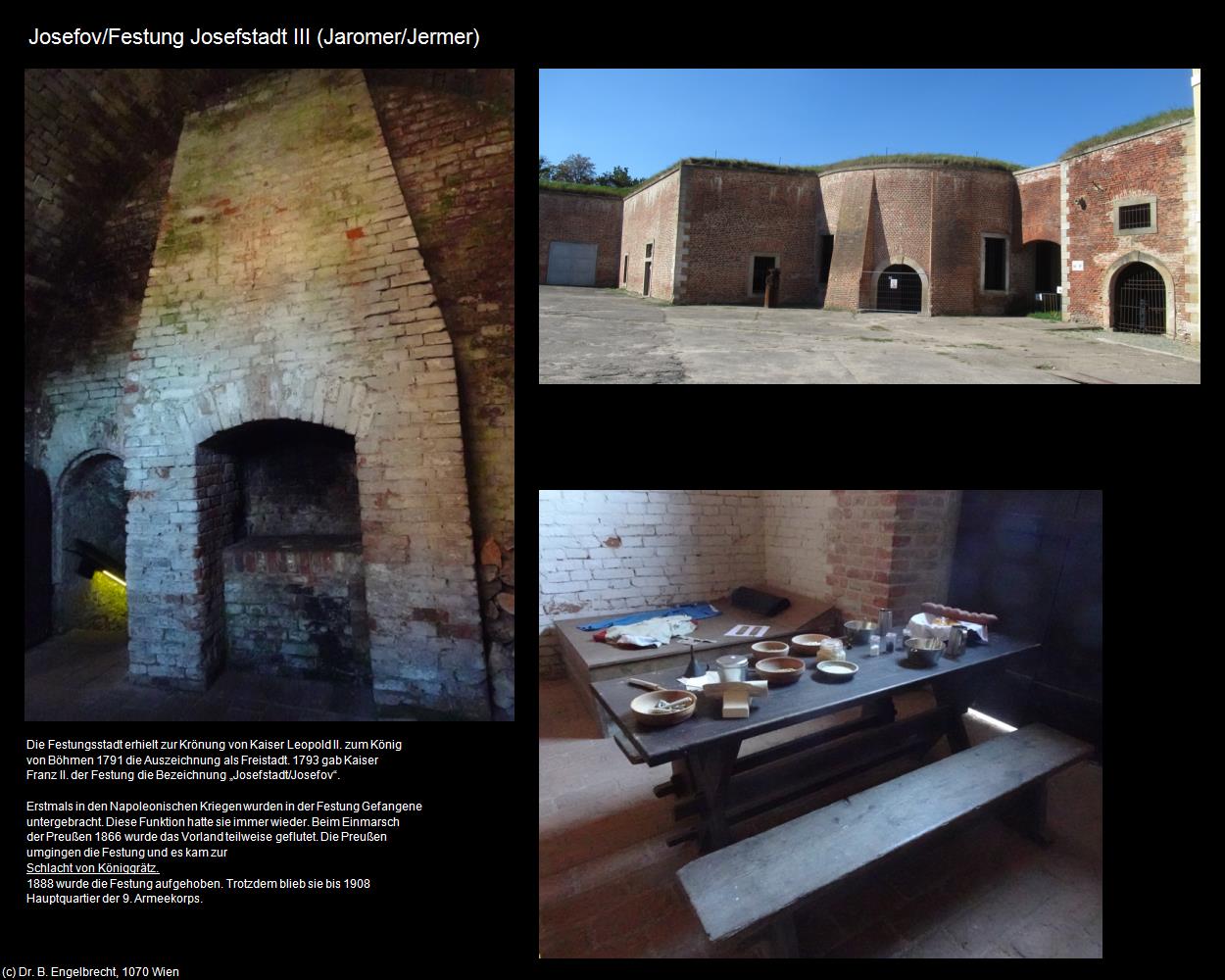 Festung Josefstadt III (Jaromer/Jermer) in Kulturatlas-TSCHECHIEN(c)B.Engelbrecht