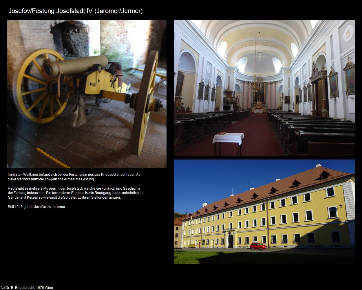 Festung Josefstadt IV (Jaromer/Jermer) in Kulturatlas-TSCHECHIEN