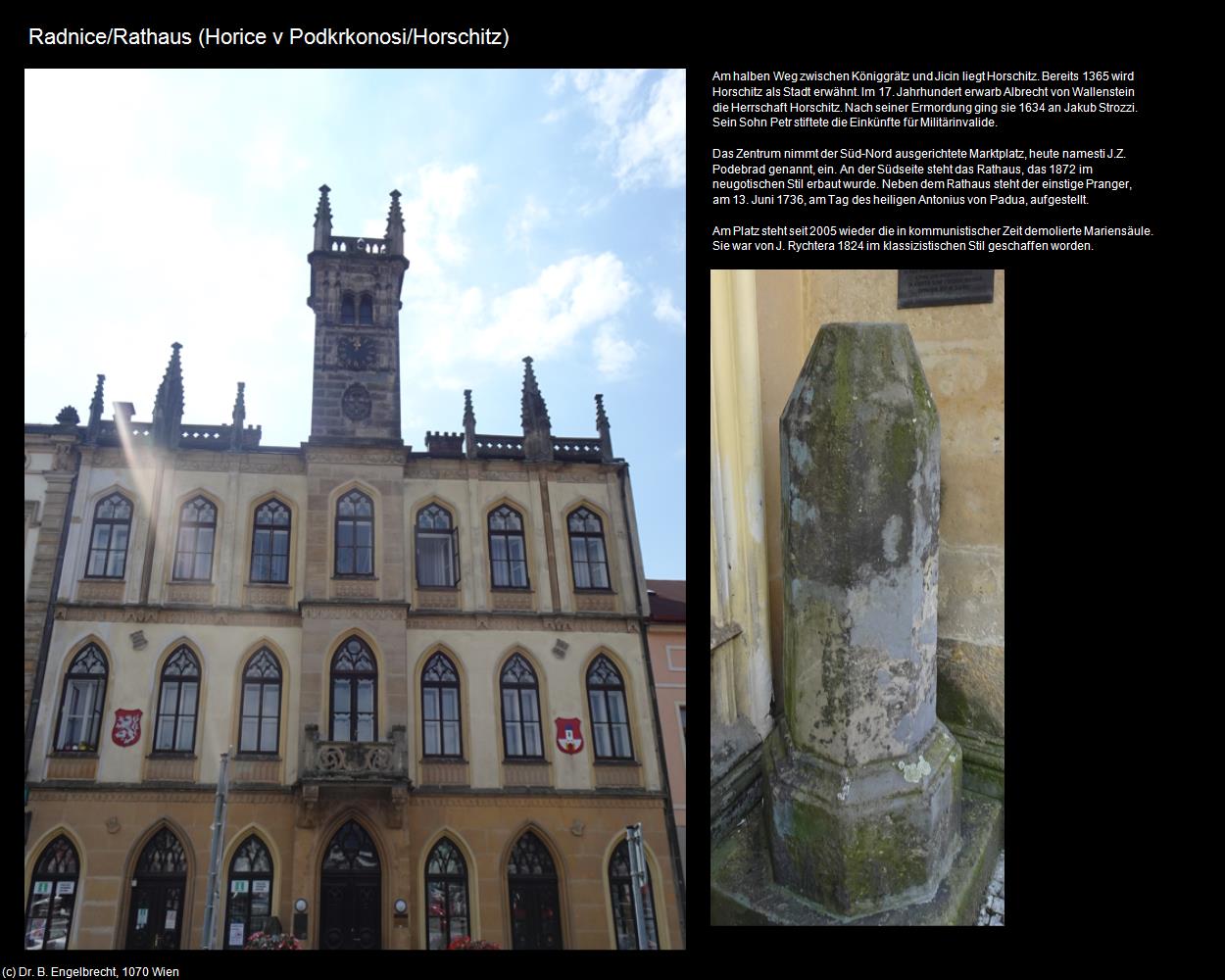 Rathaus (Horice v Podkrkonosi/Horschitz) in Kulturatlas-TSCHECHIEN