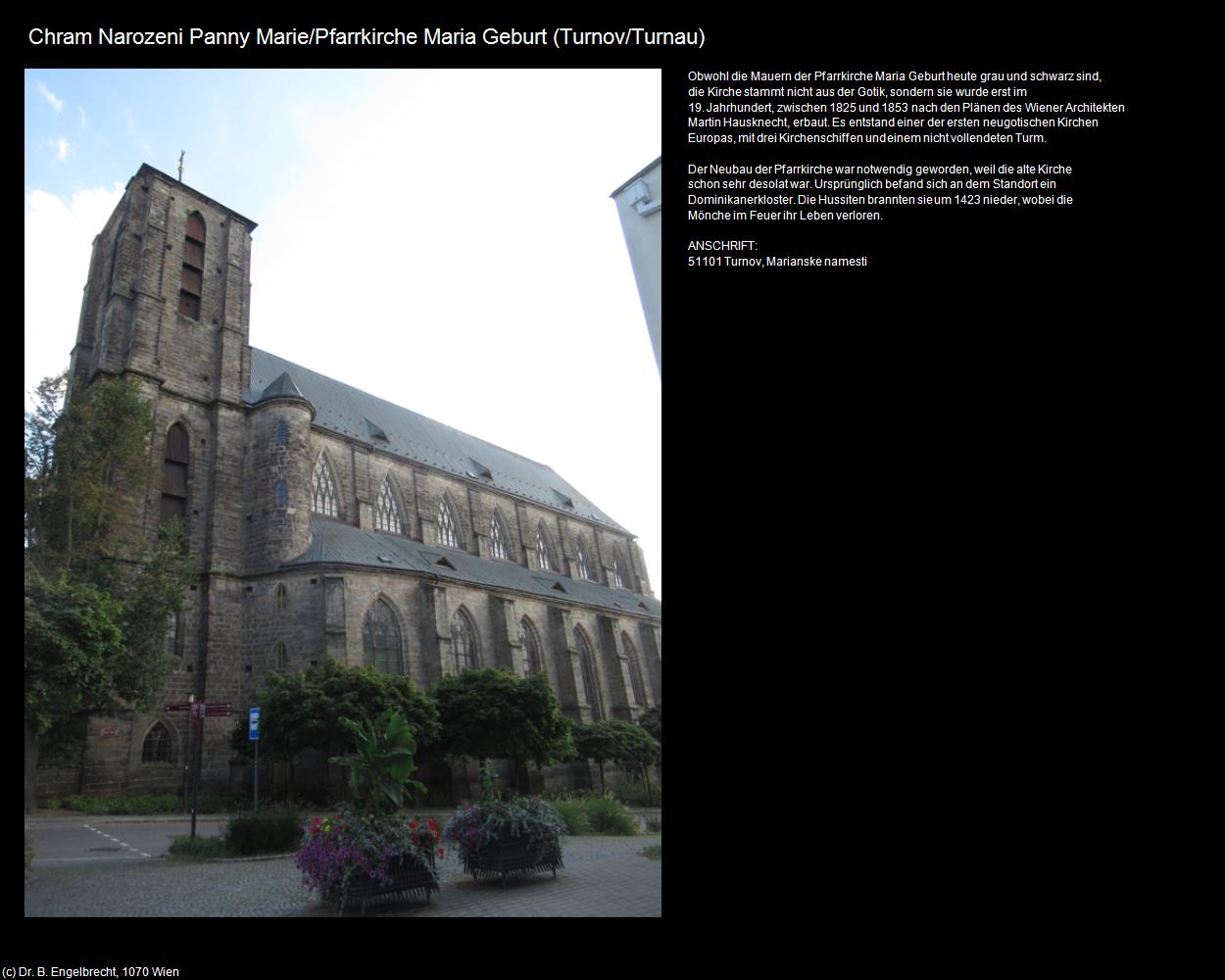 Pfk. Maria Geburt (Turnov/Turnau) in Kulturatlas-TSCHECHIEN