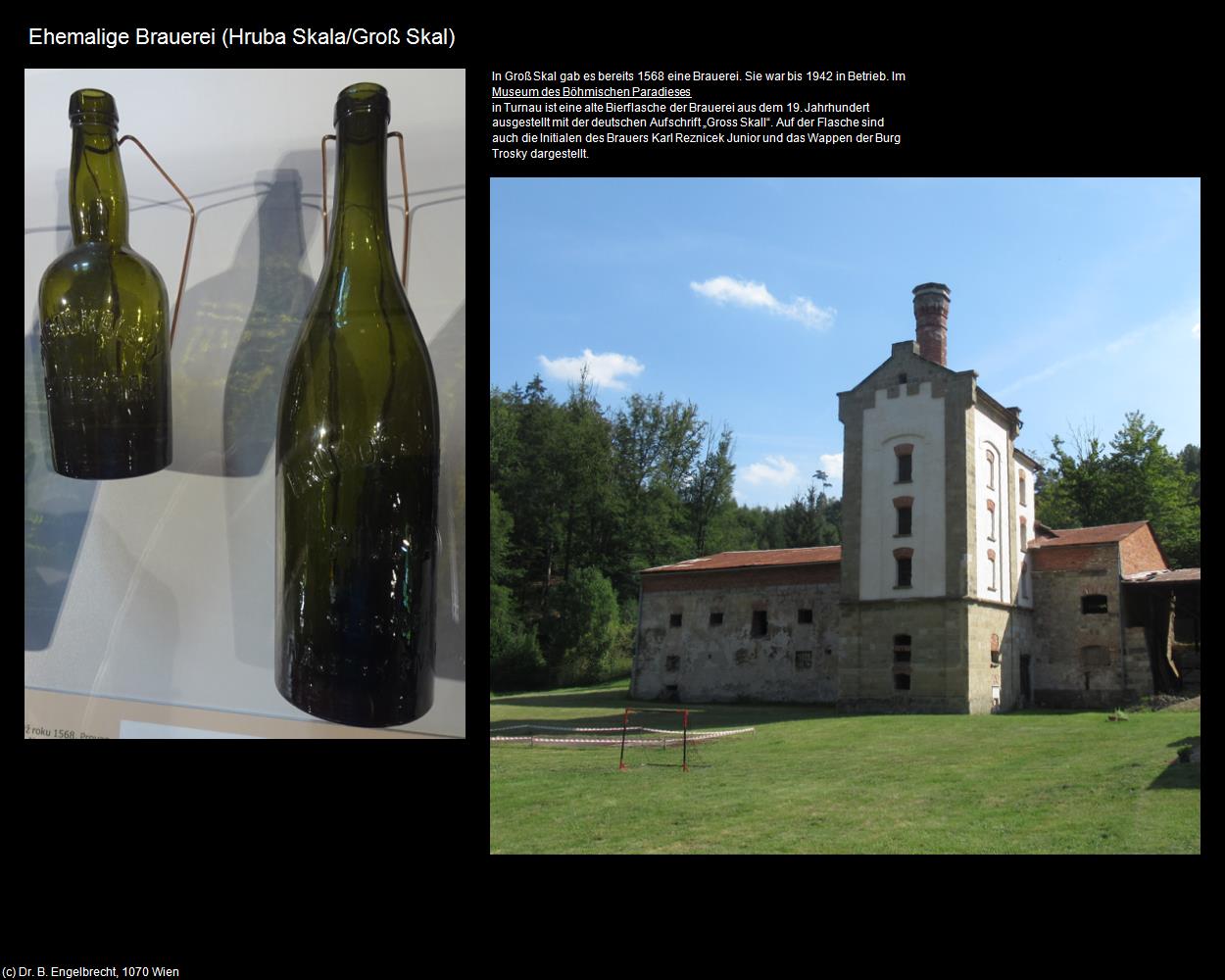 Ehem. Brauerei (Hruba Skala/Groß Skal) in Kulturatlas-TSCHECHIEN(c)B.Engelbrecht