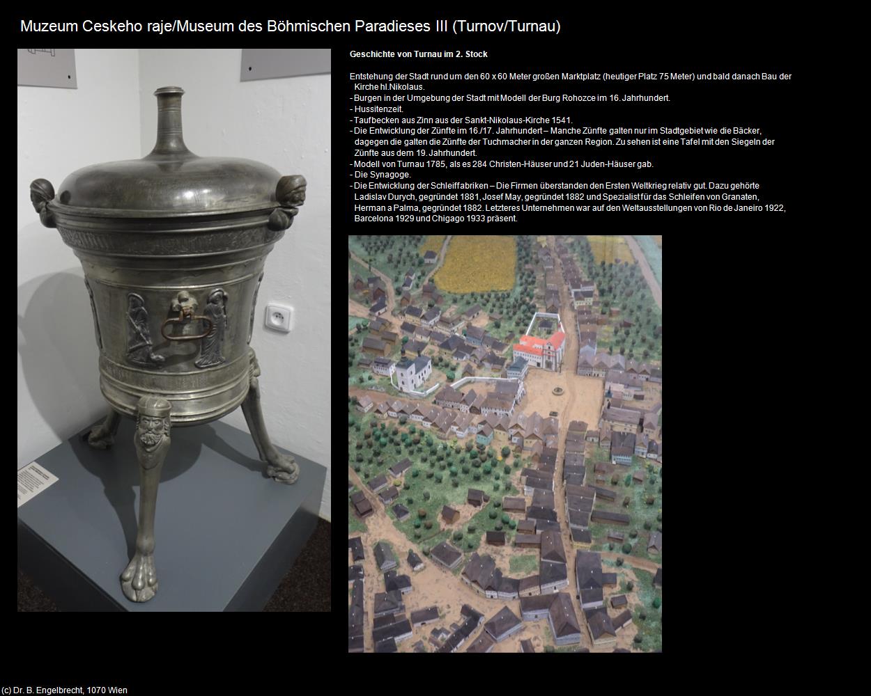 Museum des Böhmischen Paradieses III (Turnov/Turnau) in Kulturatlas-TSCHECHIEN