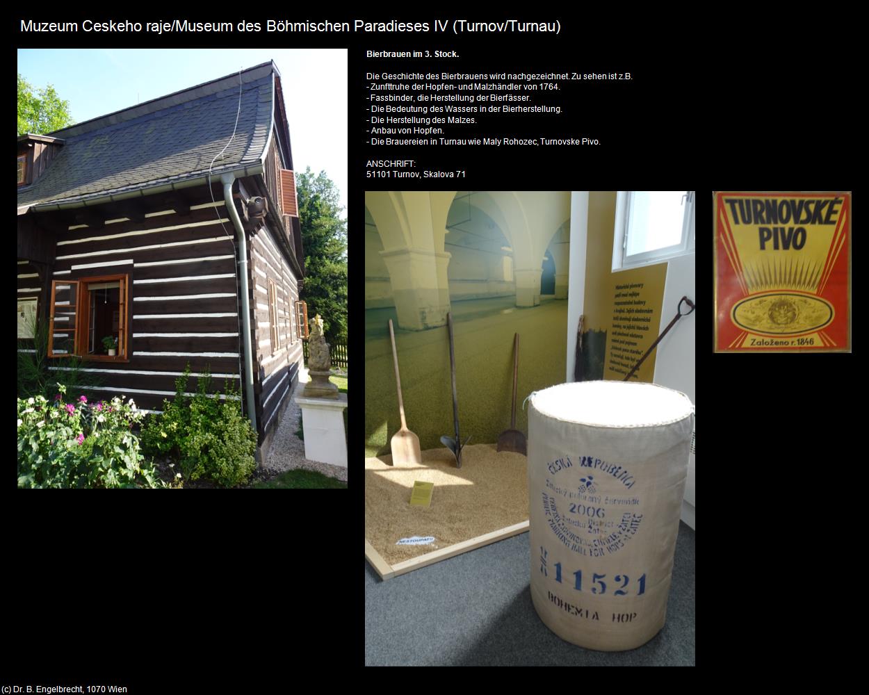 Museum des Böhmischen Paradieses IV (Turnov/Turnau) in Kulturatlas-TSCHECHIEN