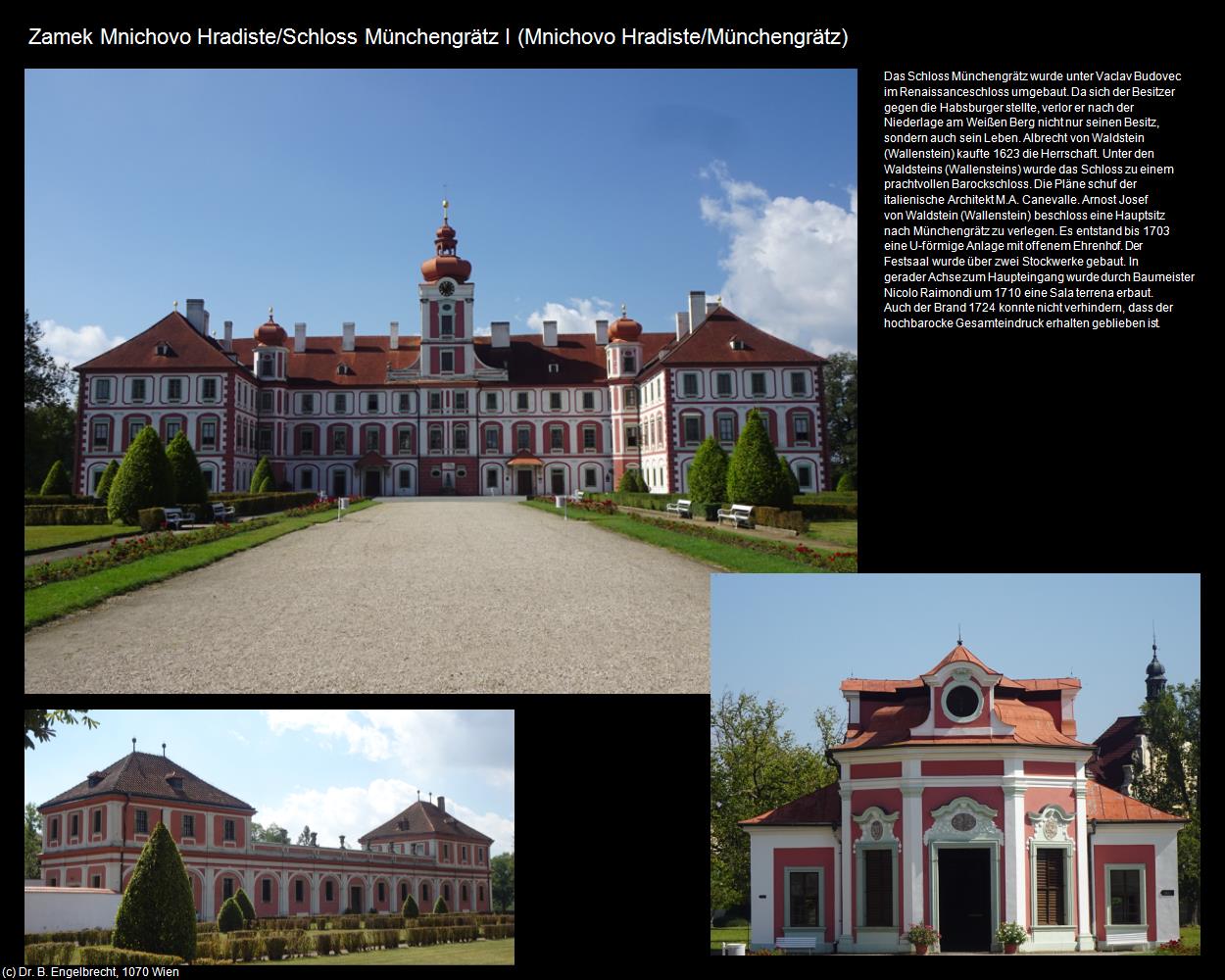Schloss Münchengrätz I (Mnichovo Hradiste/Münchengrätz) in Kulturatlas-TSCHECHIEN