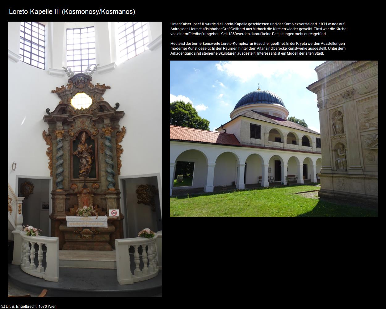 Loreto-Kapelle III (Kosmonosy/Kosmanos) in Kulturatlas-TSCHECHIEN
