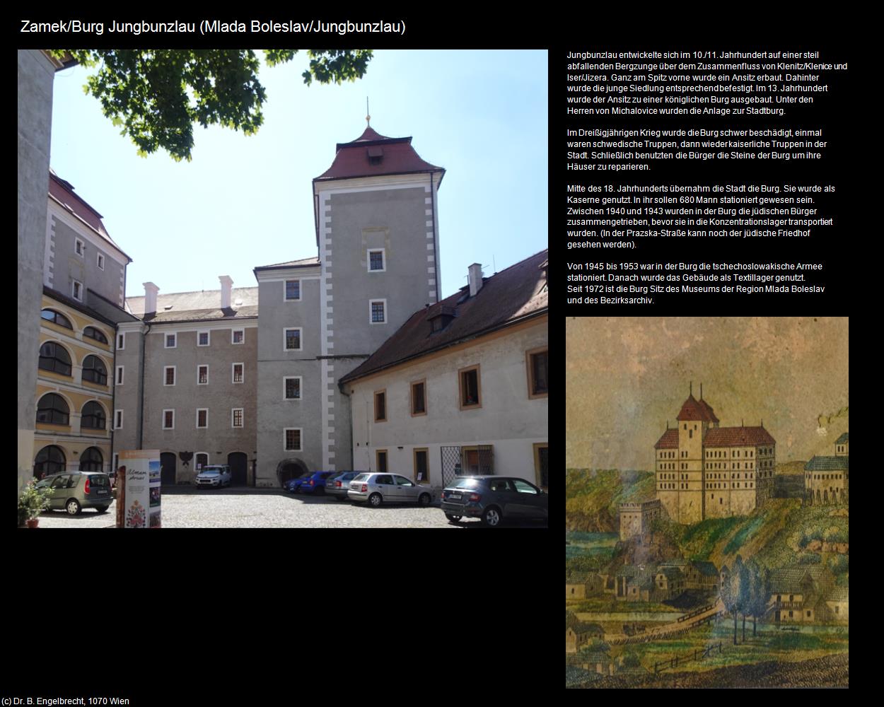 Burg Jungbunzlau (Mlada Boleslav/Jungbunzlau) in Kulturatlas-TSCHECHIEN