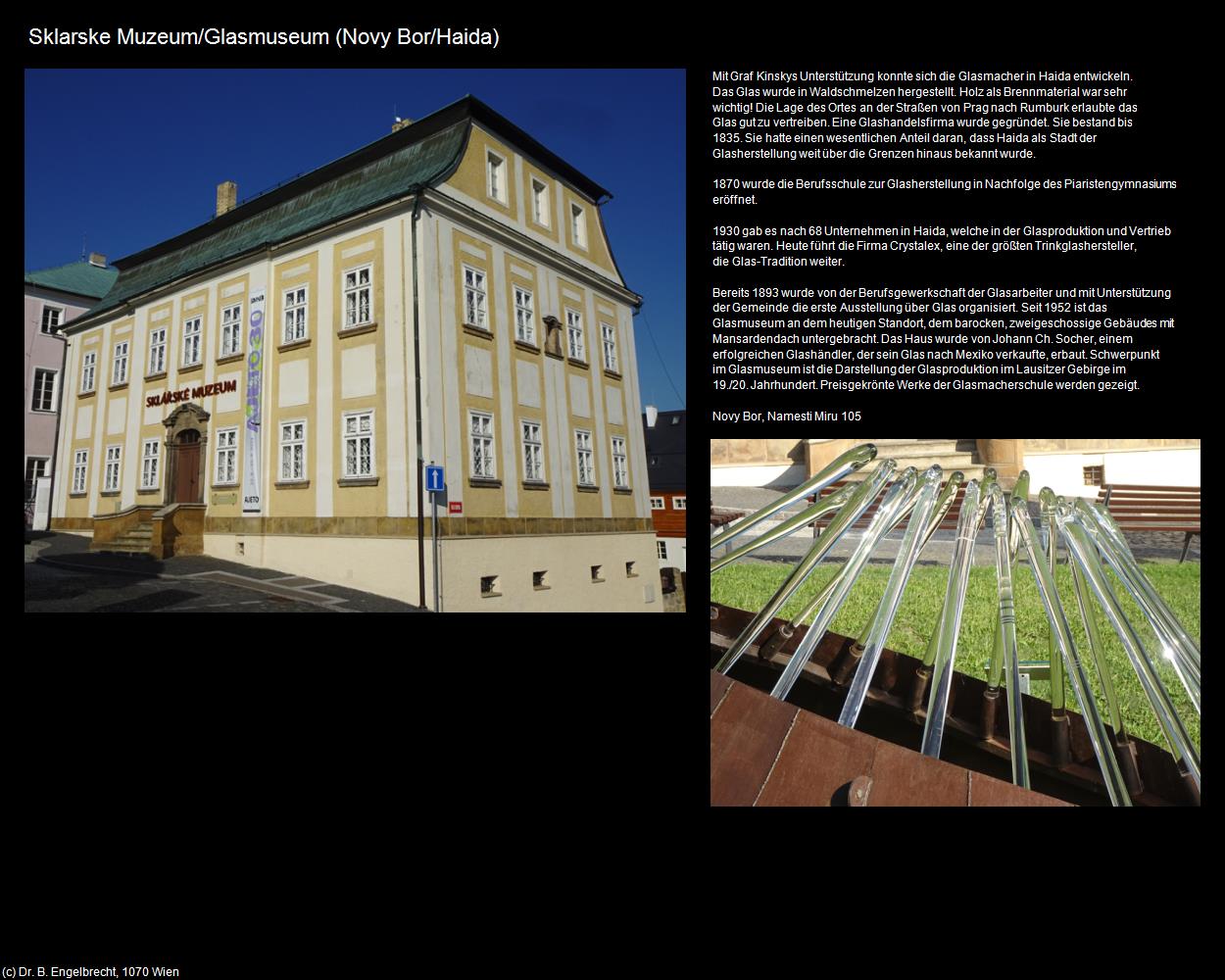 Glasmuseum (Novy Bor/Haida) in Kulturatlas-TSCHECHIEN