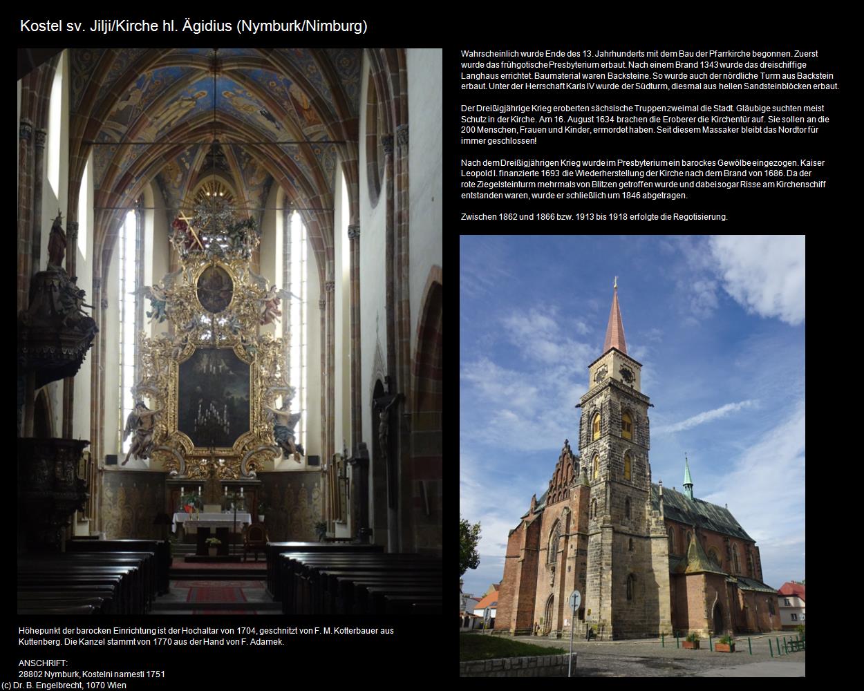 Kirche hl. Ägidius (Nymburk/Nimburg) in Kulturatlas-TSCHECHIEN