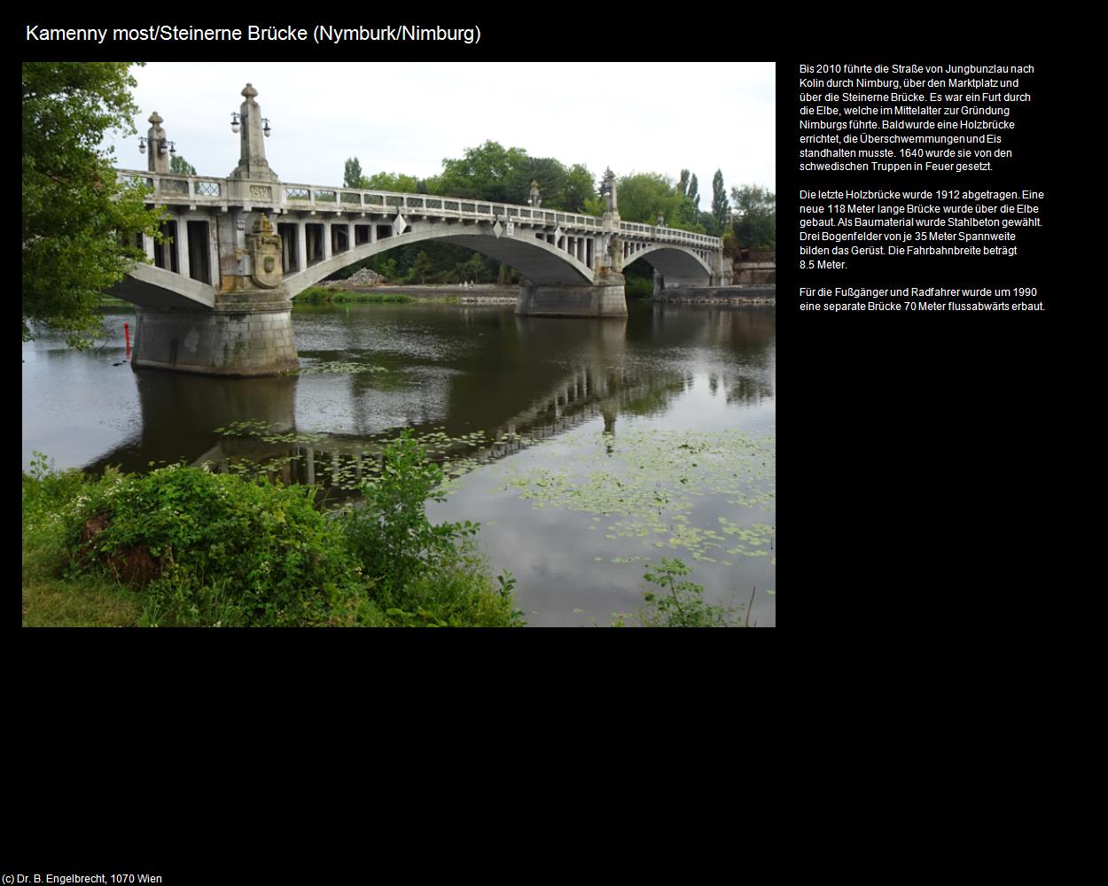 Steinerne Brücke (Nymburk/Nimburg) in Kulturatlas-TSCHECHIEN