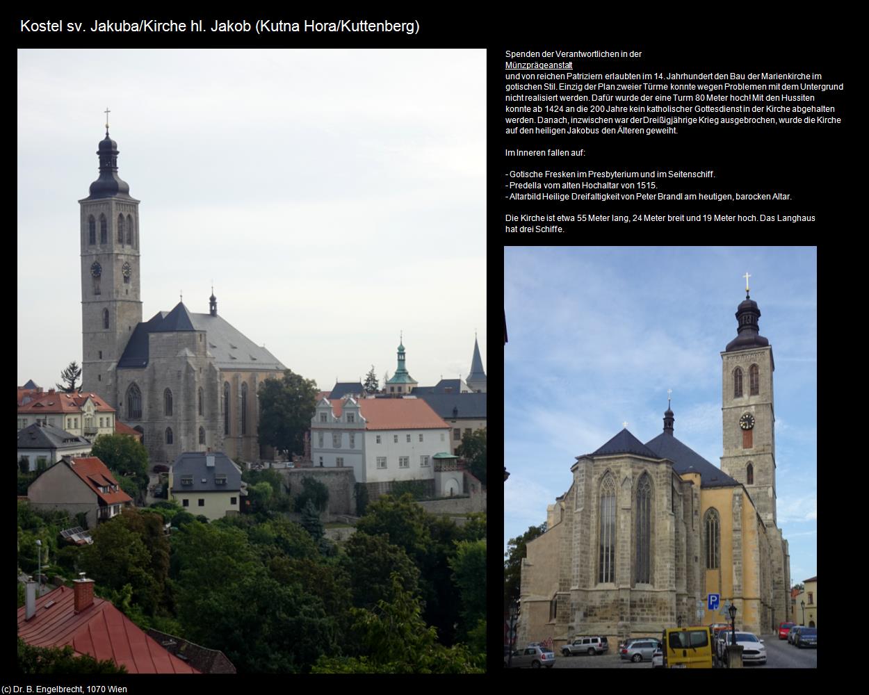 Kirche hl. Jakob (Kutna Hora/Kuttenberg) in Kulturatlas-TSCHECHIEN(c)B.Engelbrecht