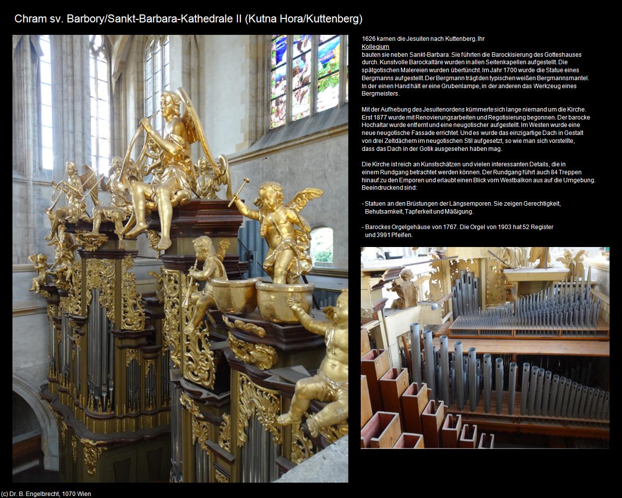 Sankt-Barbara-Kathedrale II (Kutna Hora/Kuttenberg) in Kulturatlas-TSCHECHIEN(c)B.Engelbrecht
