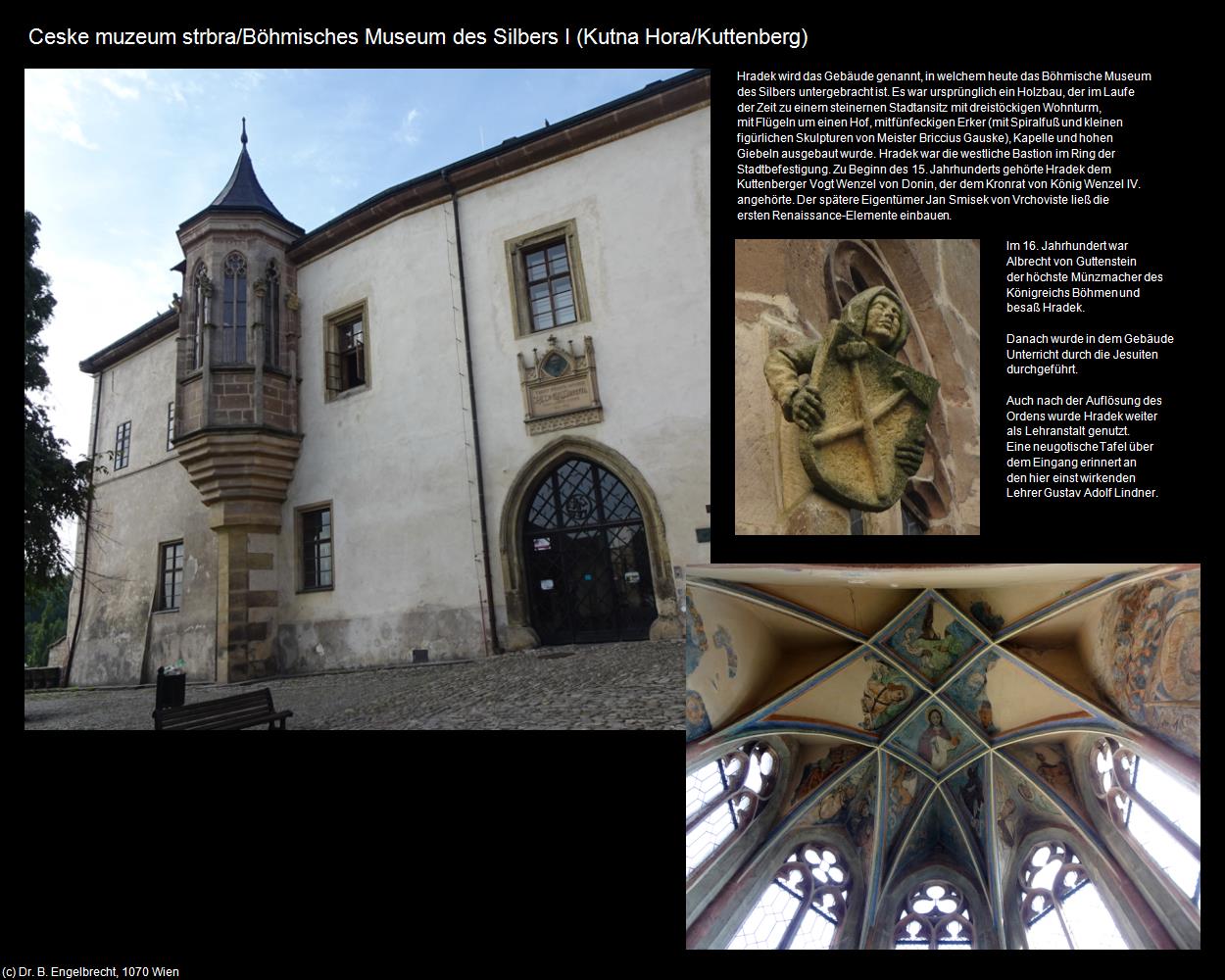 Böhmisches Museum des Silbers I (Kutna Hora/Kuttenberg) in Kulturatlas-TSCHECHIEN