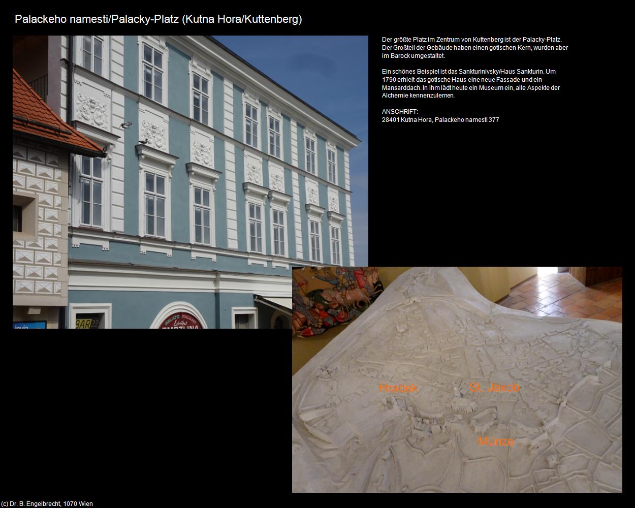 Palacky-Platz (Kutna Hora/Kuttenberg) in Kulturatlas-TSCHECHIEN