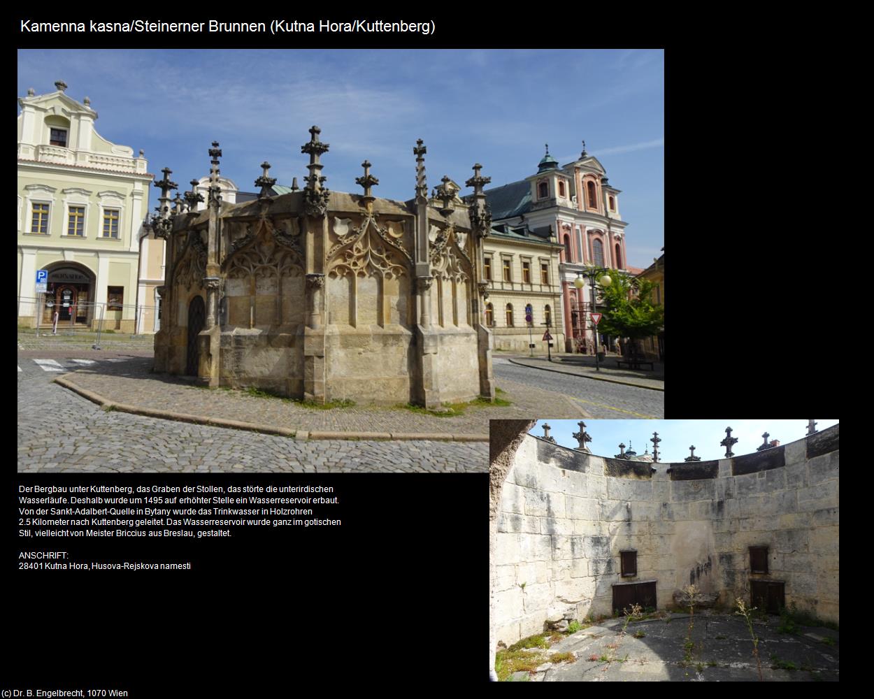 Steinerner Brunnen (Kutna Hora/Kuttenberg) in Kulturatlas-TSCHECHIEN
