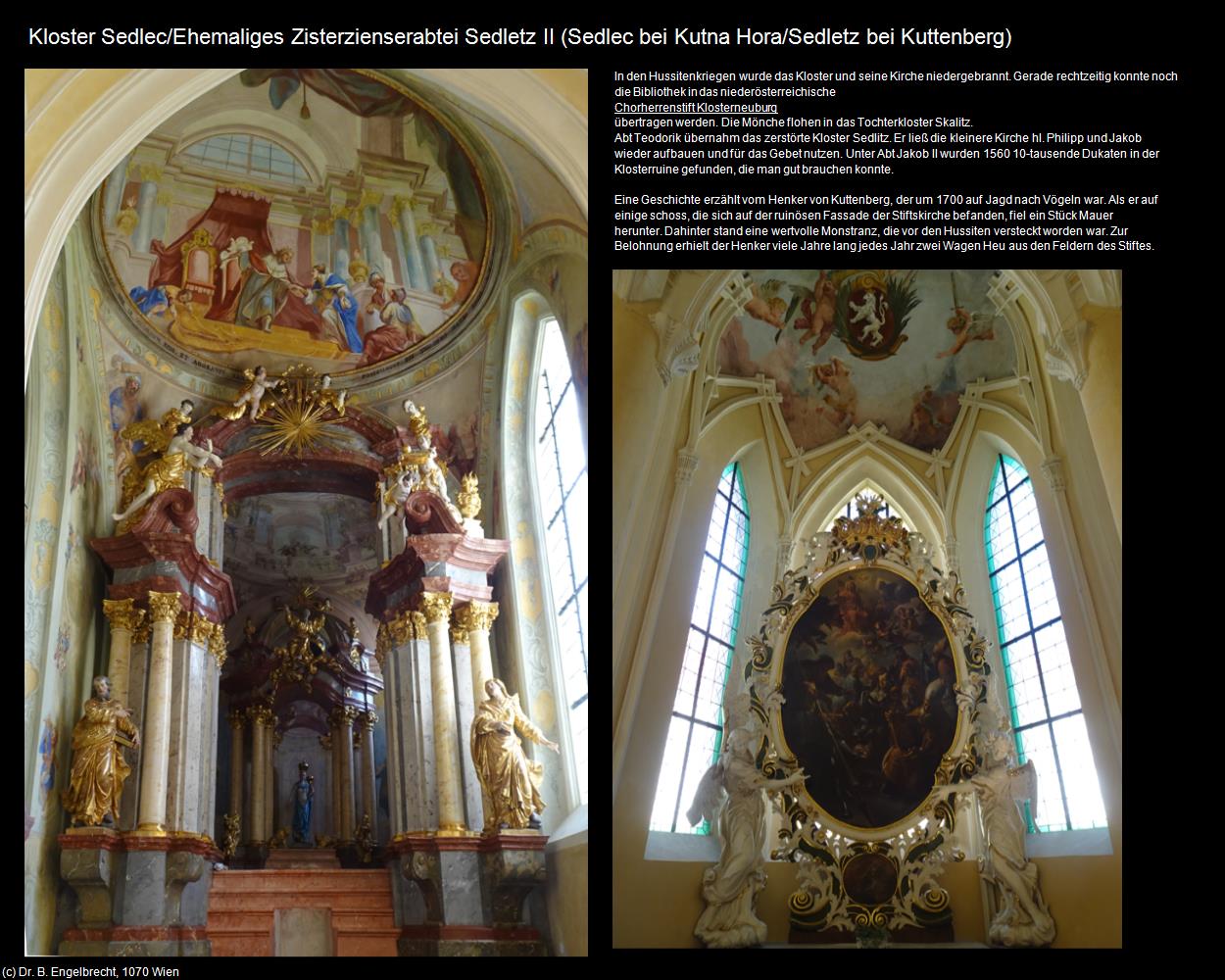 Ehem. Zisterzienserabtei Sedletz II (Sedlec) (Kutna Hora/Kuttenberg) in Kulturatlas-TSCHECHIEN(c)B.Engelbrecht