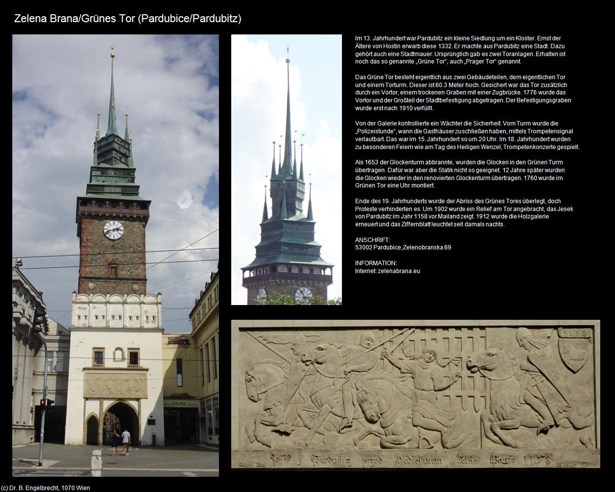 Grünes Tor (Pardubice/Pardubitz) in Kulturatlas-TSCHECHIEN