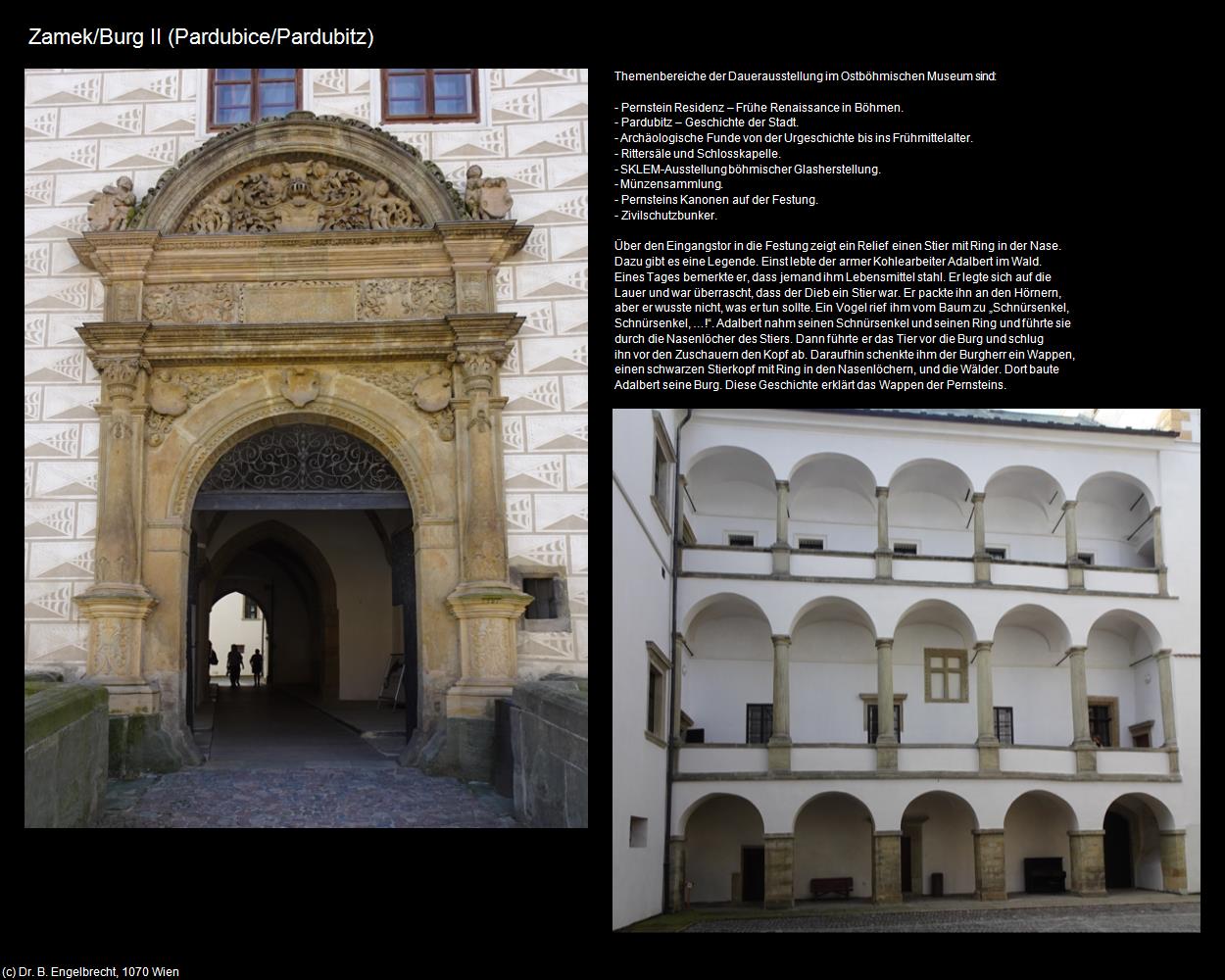 Burg II (Pardubice/Pardubitz) in Kulturatlas-TSCHECHIEN