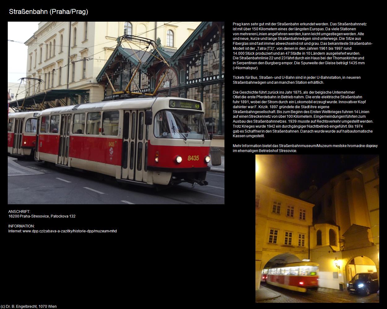 Straßenbahn (Praha-Mala Strana/Prager-Kleinseite) in Kulturatlas-TSCHECHIEN