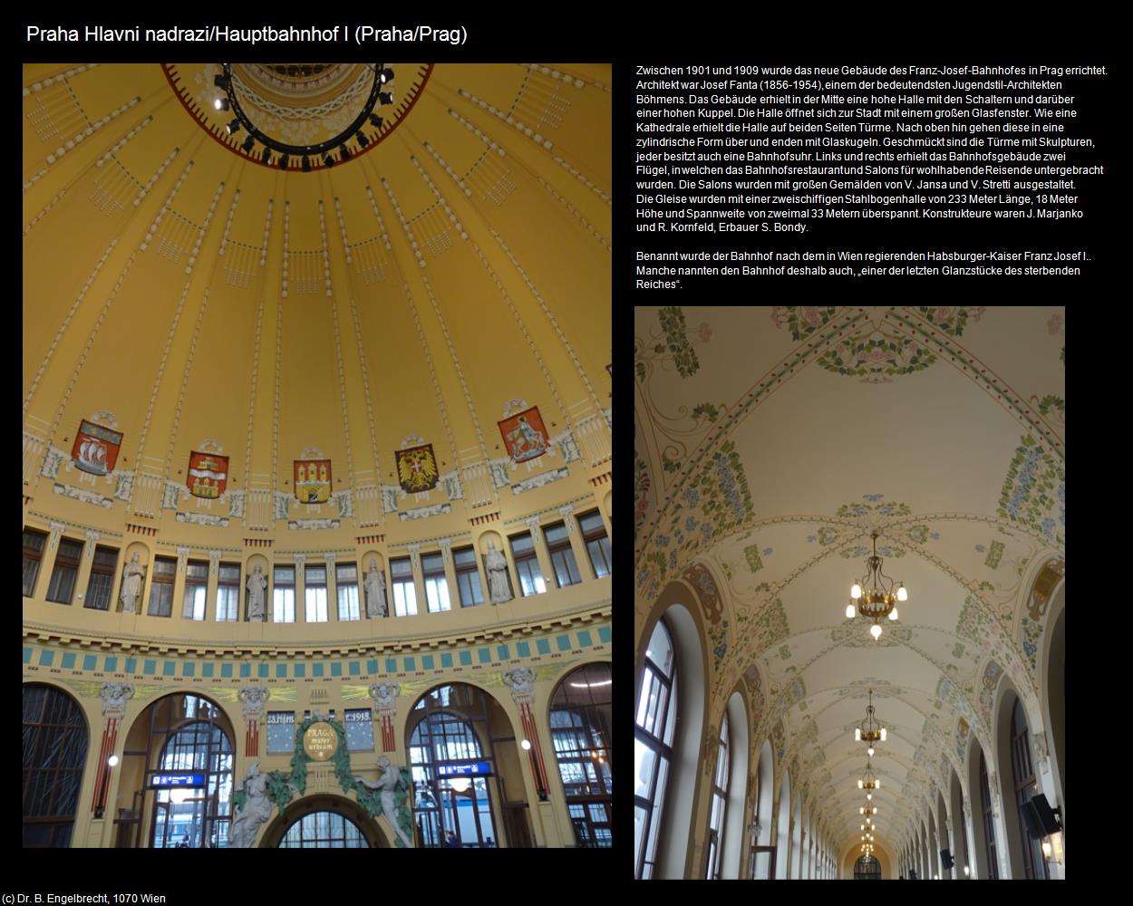 Hauptbahnhof I (Praha-Nove Mesto/Prager-Neustadt) in Kulturatlas-TSCHECHIEN