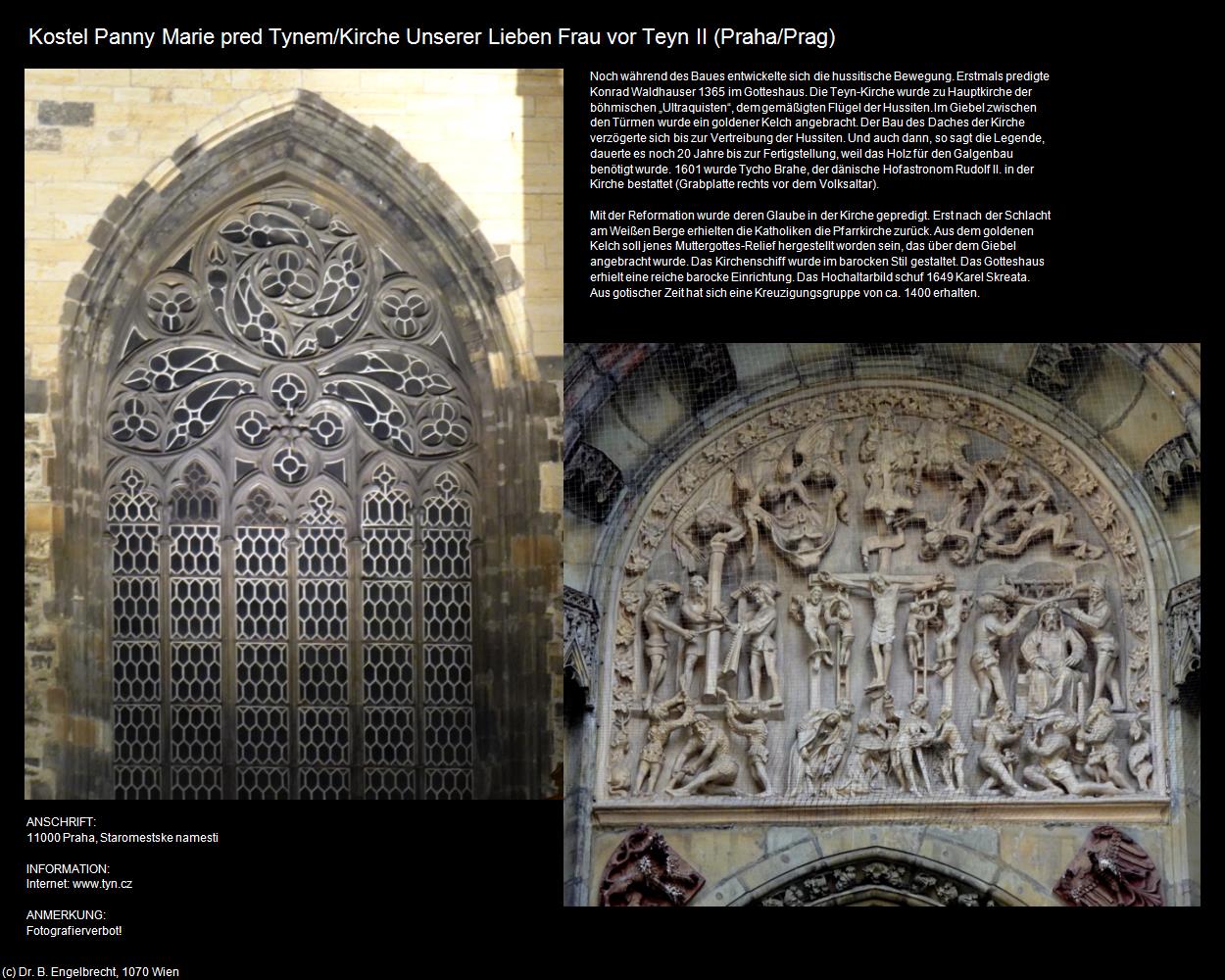 Kirche Unserer Lieben Frau vor Teyn Ii (Praha-Stare Mesto/Prager-Altstadt) in Kulturatlas-TSCHECHIEN