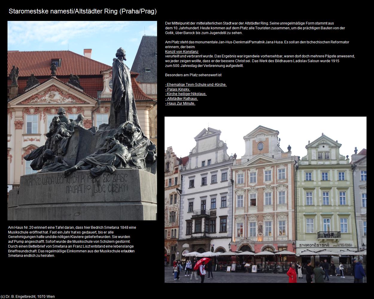 Altstädter Ring (Praha-Stare Mesto/Prager-Altstadt) in Kulturatlas-TSCHECHIEN(c)B.Engelbrecht