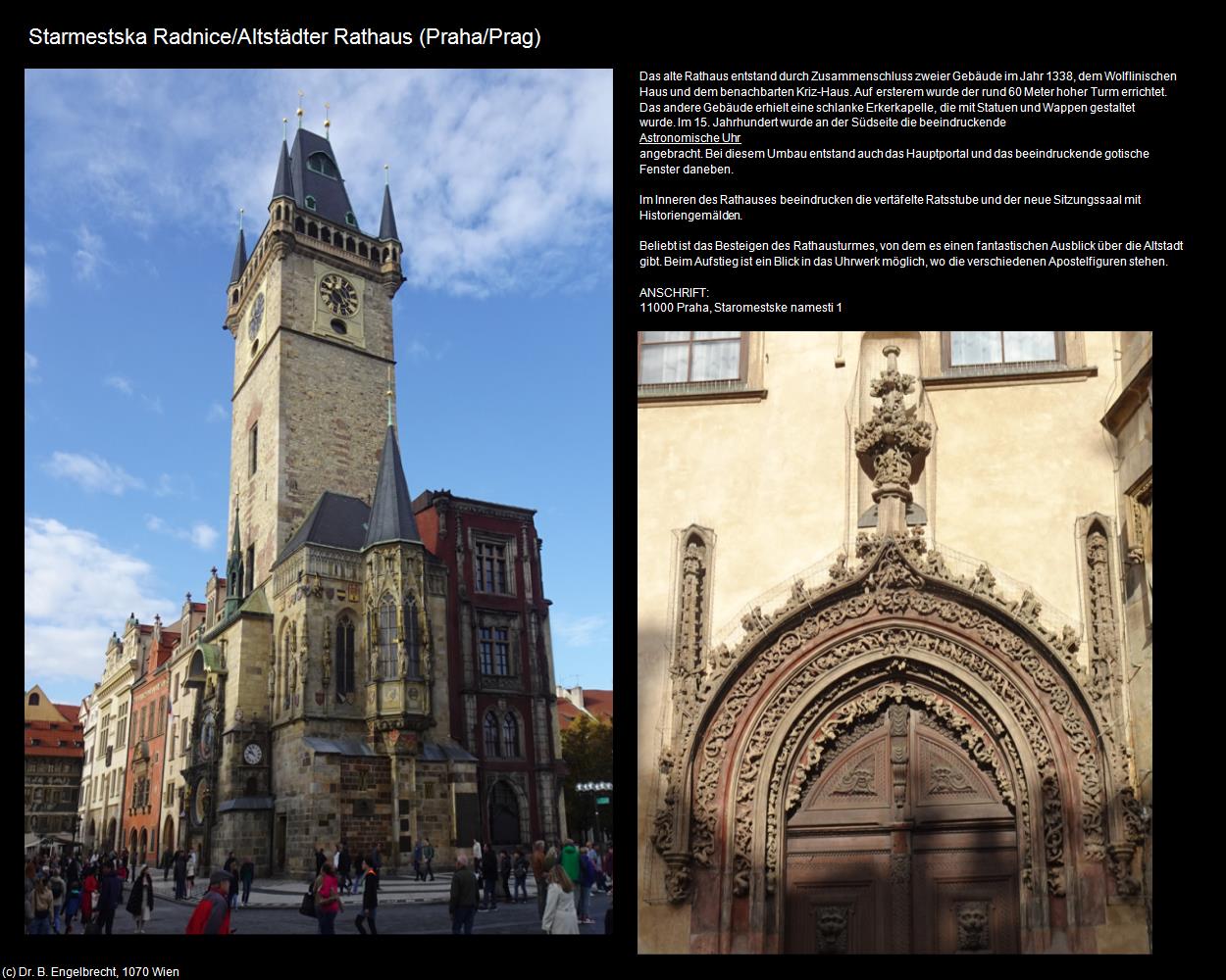 Altstädter Rathaus (Praha-Stare Mesto/Prager-Altstadt) in Kulturatlas-TSCHECHIEN(c)B.Engelbrecht