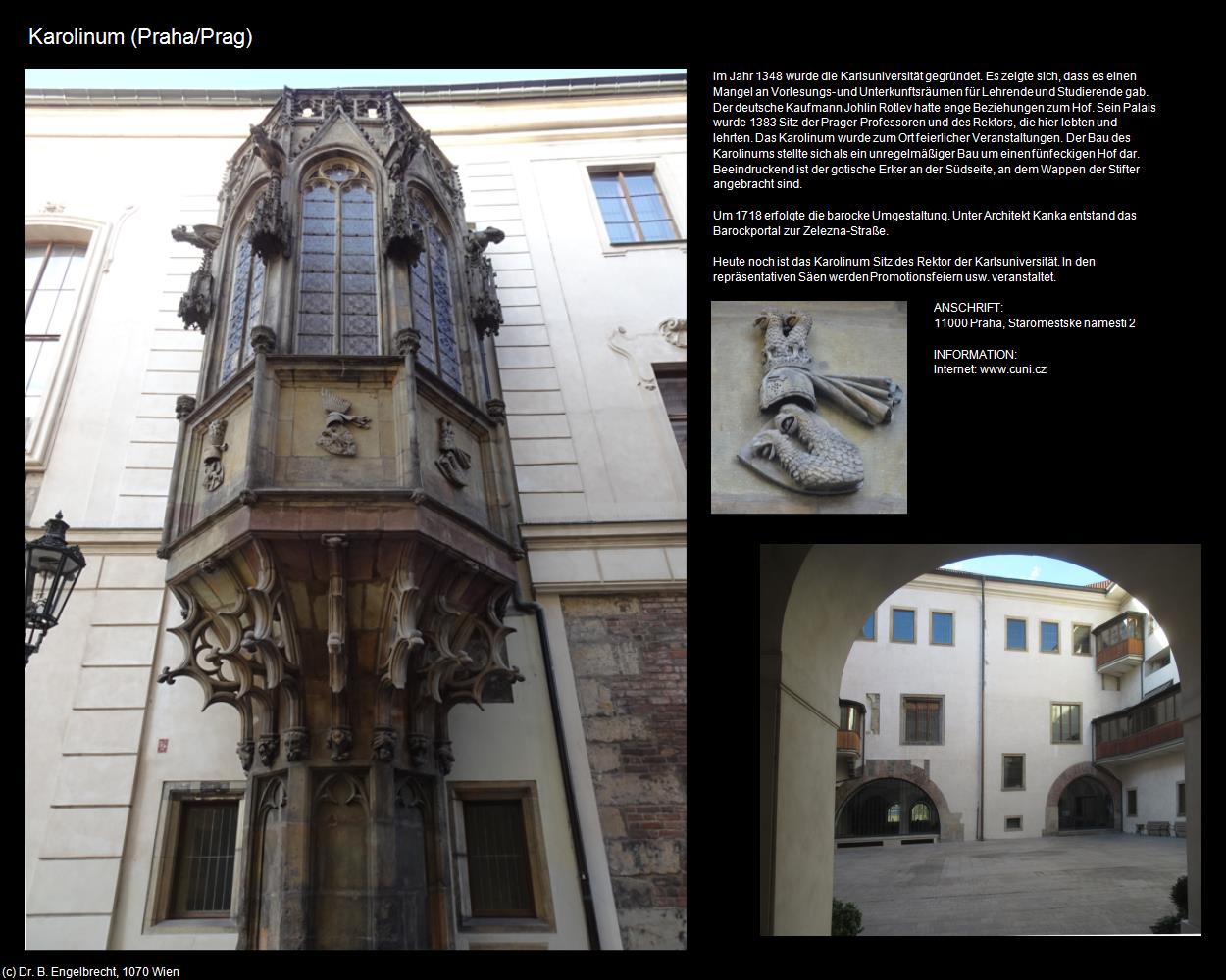 Karolinum (Praha-Stare Mesto/Prager-Altstadt) in Kulturatlas-TSCHECHIEN