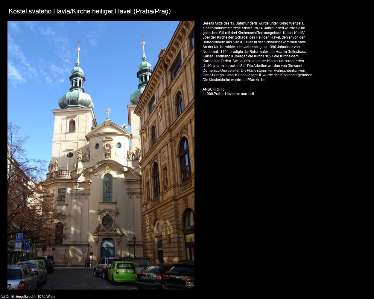 Kirche heiliger Havel (Praha-Stare Mesto/Prager-Altstadt) in Kulturatlas-TSCHECHIEN