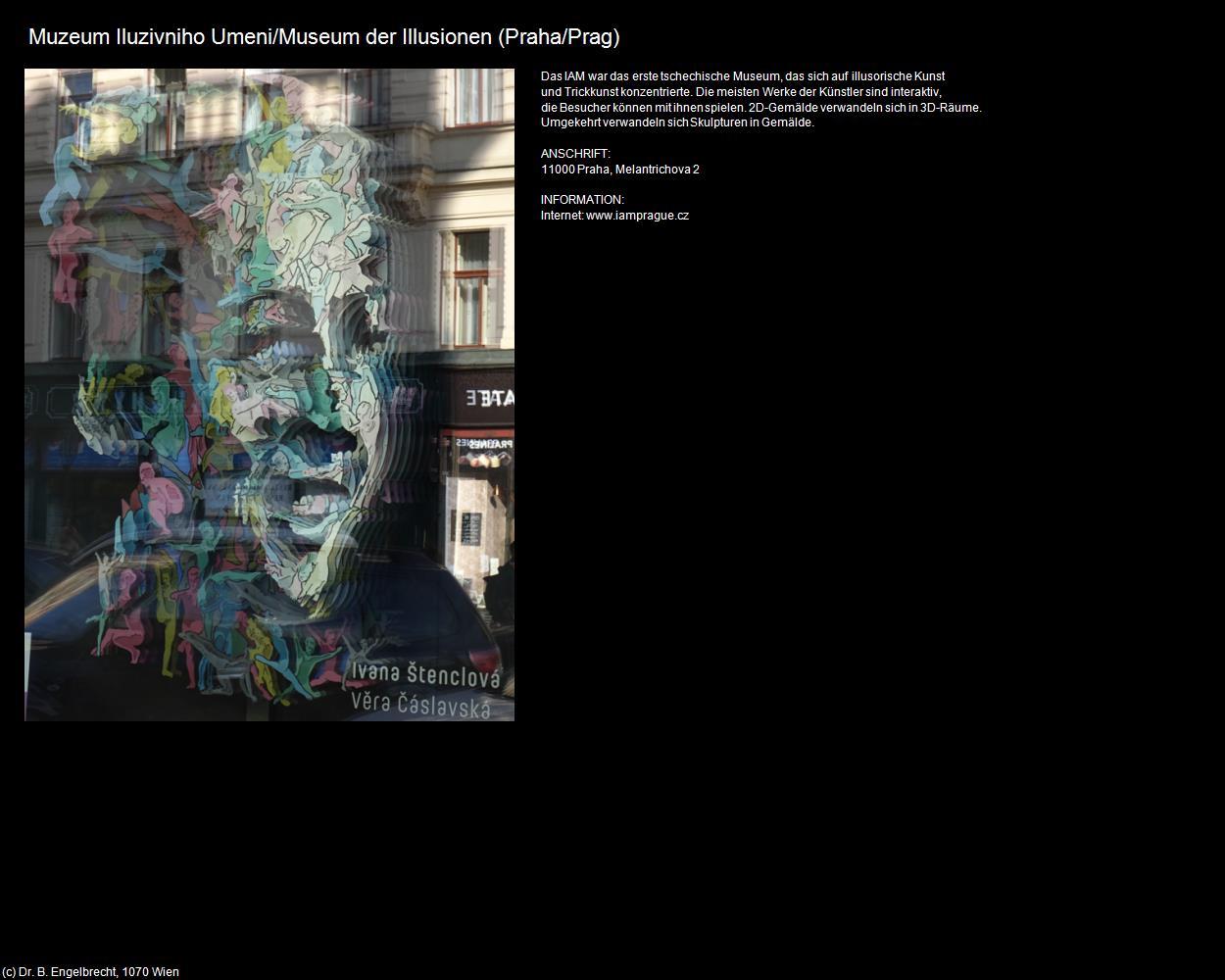 Museum der Illusionen (Praha-Stare Mesto/Prager-Altstadt) in Kulturatlas-TSCHECHIEN