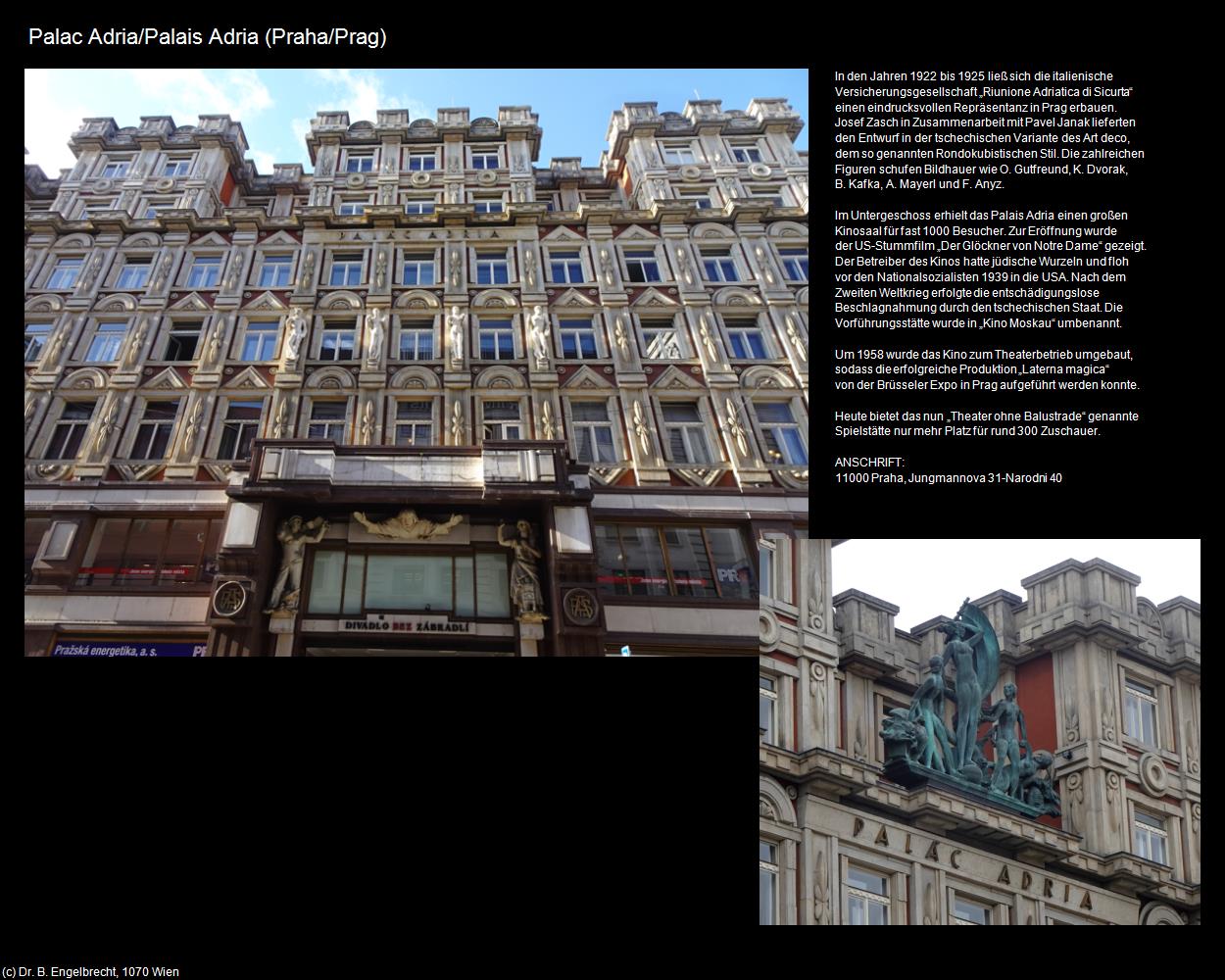 Palais Adria   (Praha-Nove Mesto/Prager-Neustadt) in Kulturatlas-TSCHECHIEN