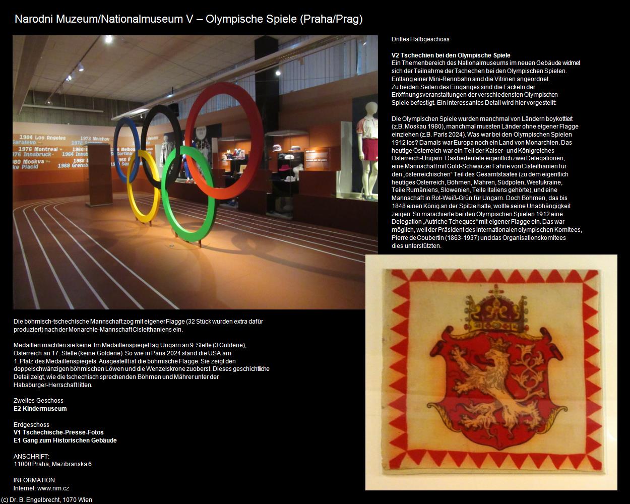 Nationalmuseum - Olympische Spiele (Praha-Nove Mesto/Prager-Neustadt) in Kulturatlas-TSCHECHIEN