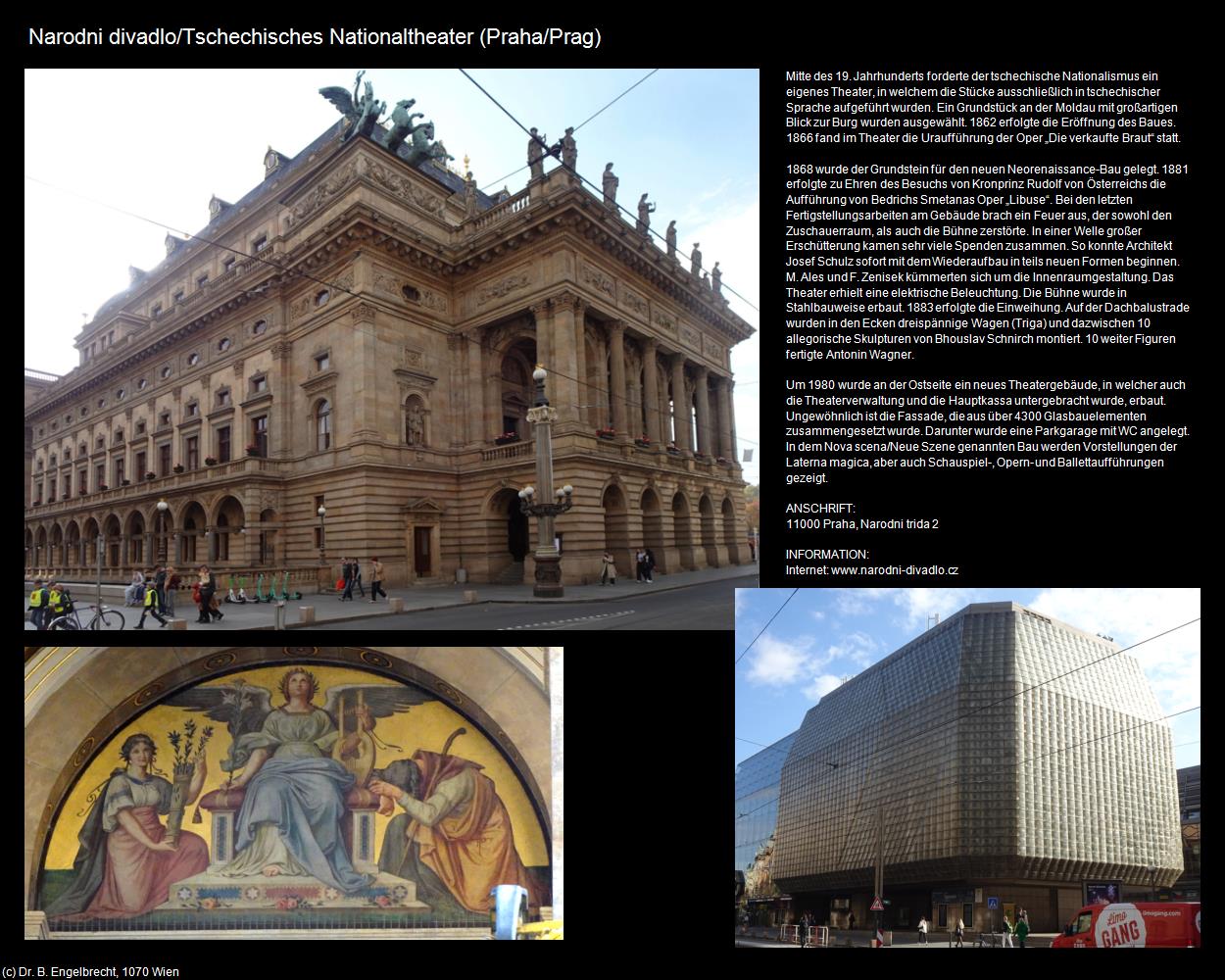 Tschechisches Nationaltheater (Praha-Nove Mesto/Prager-Neustadt) in Kulturatlas-TSCHECHIEN