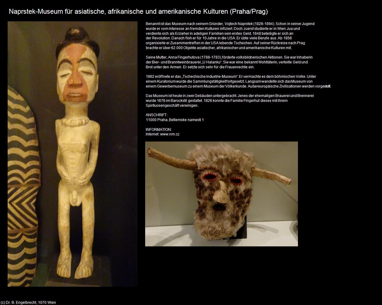 Naprstek-Museum (Praha/Prag)  (Praha-Nove Mesto/Prager-Neustadt) in Kulturatlas-TSCHECHIEN