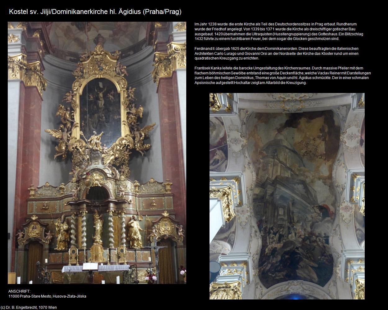 Dominikanerkirche hl. Ägidius (Praha-Stare Mesto/Prager-Altstadt) in Kulturatlas-TSCHECHIEN