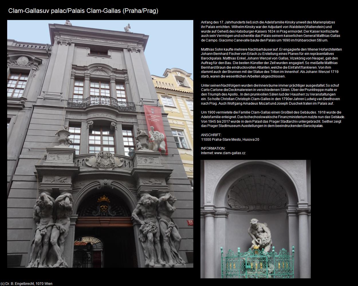 Palais Clam-Gallas (Praha-Stare Mesto/Prager-Altstadt) in Kulturatlas-TSCHECHIEN