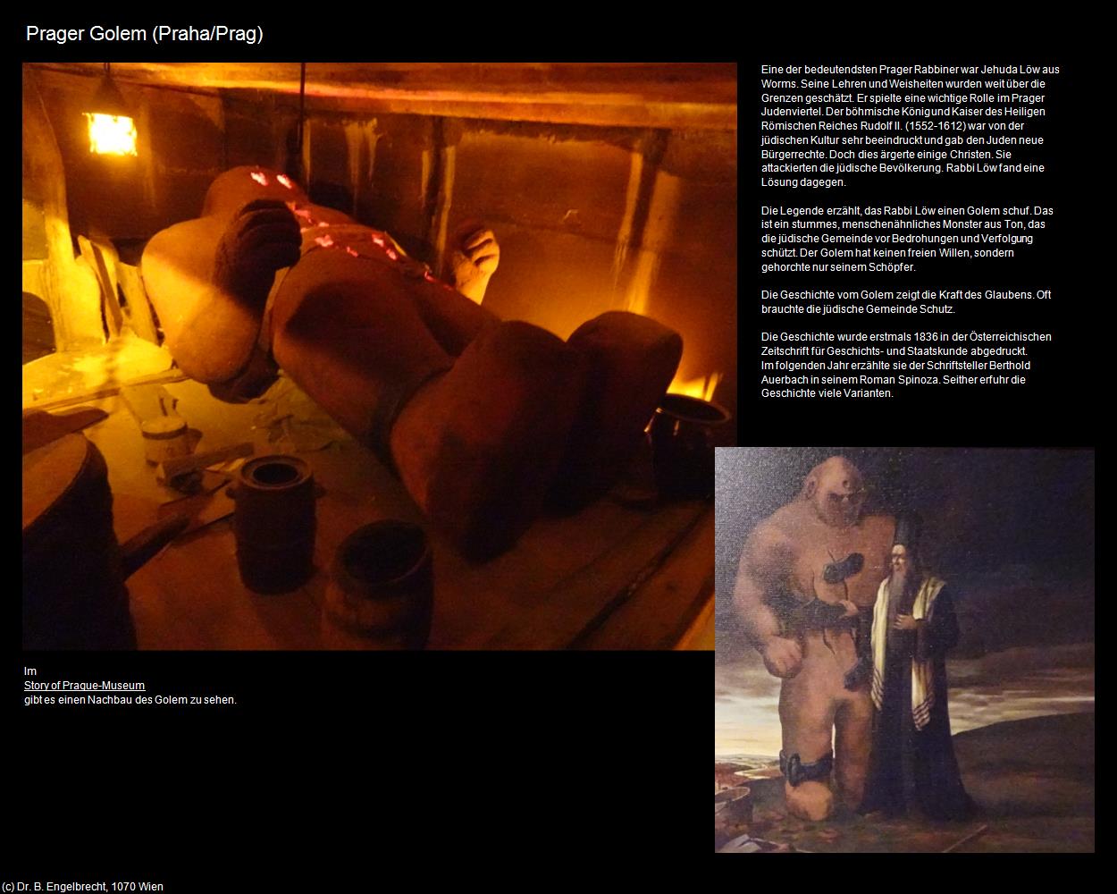 Prager Golem  (Praha-Stare Mesto/Prager-Altstadt) in Kulturatlas-TSCHECHIEN(c)B.Engelbrecht