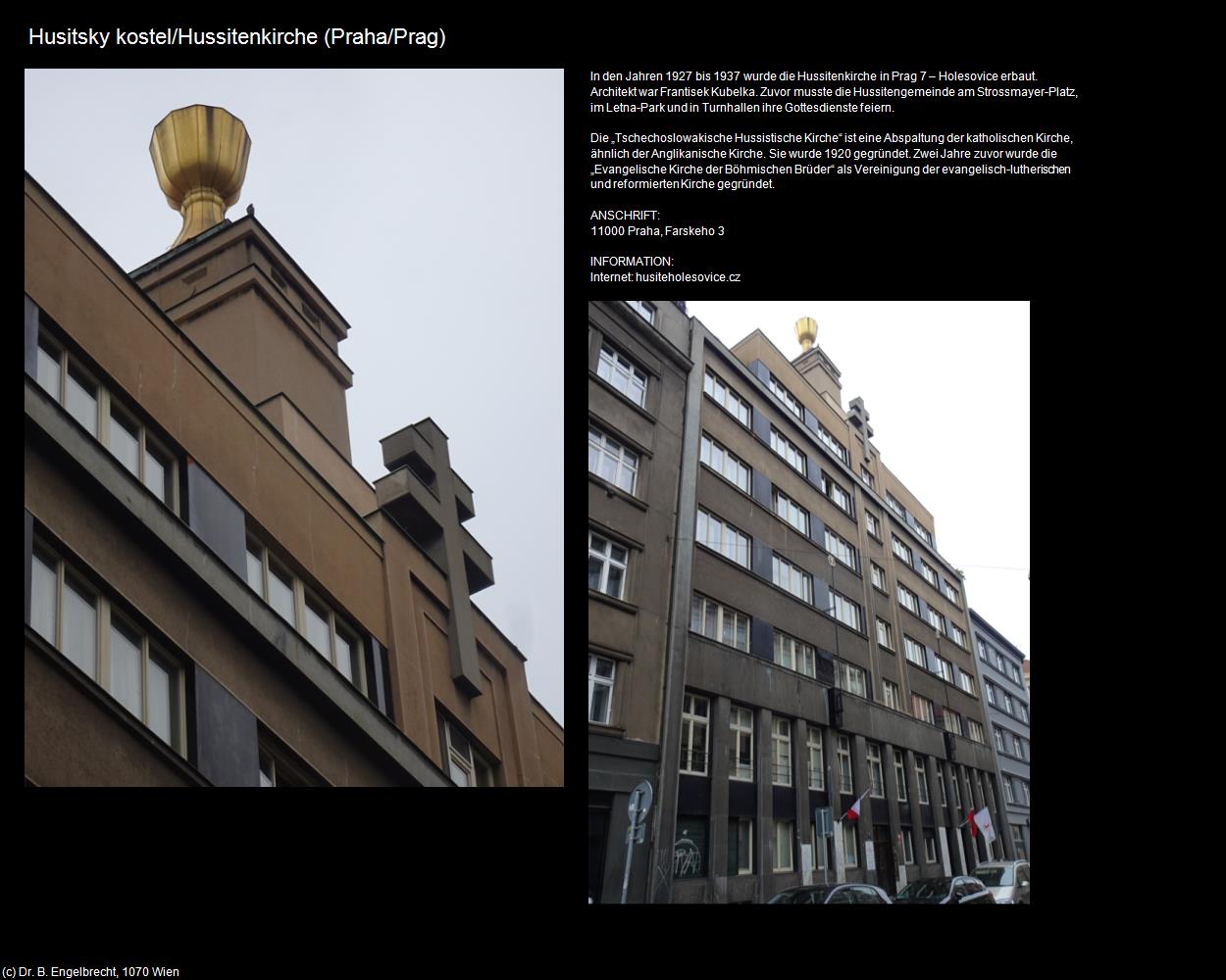 Hussitenkirche (Praha/Prag-Stadtteile-im-Norden) in Kulturatlas-TSCHECHIEN