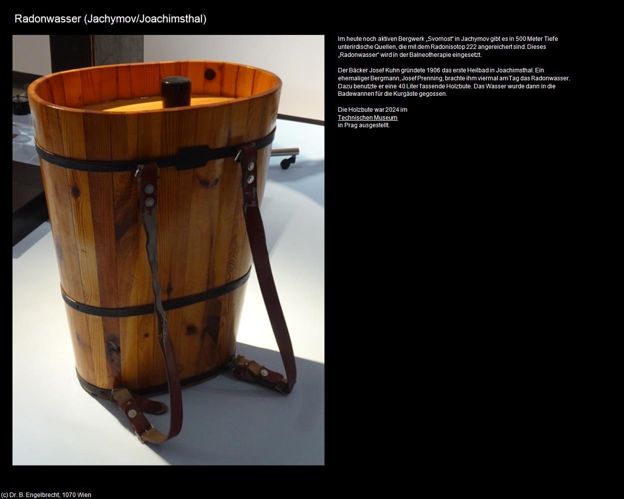 Radonwasser (Jachymov/Joachimsthal) in Kulturatlas-TSCHECHIEN(c)B.Engelbrecht