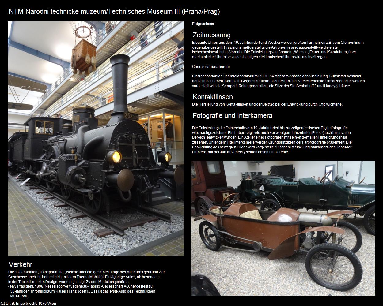 Technisches Museum III (Praha/Prag-Stadtteile-im-Norden) in Kulturatlas-TSCHECHIEN