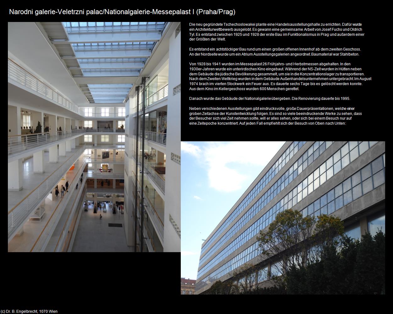 Nationalgalerie-Messepalast I (Praha/Prag-Stadtteile-im-Norden) in Kulturatlas-TSCHECHIEN