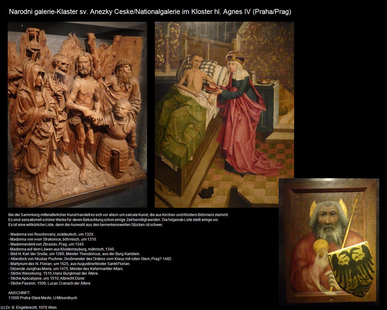 Nationalgalerie im Kloster hl. Agnes IV (Praha-Stare Mesto/Prager-Altstadt) in Kulturatlas-TSCHECHIEN