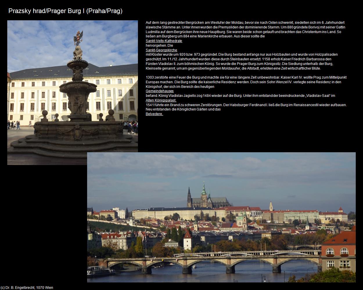 Prager Burg I (Praha-Hradcany/Prager-Burgberg) in Kulturatlas-TSCHECHIEN(c)B.Engelbrecht