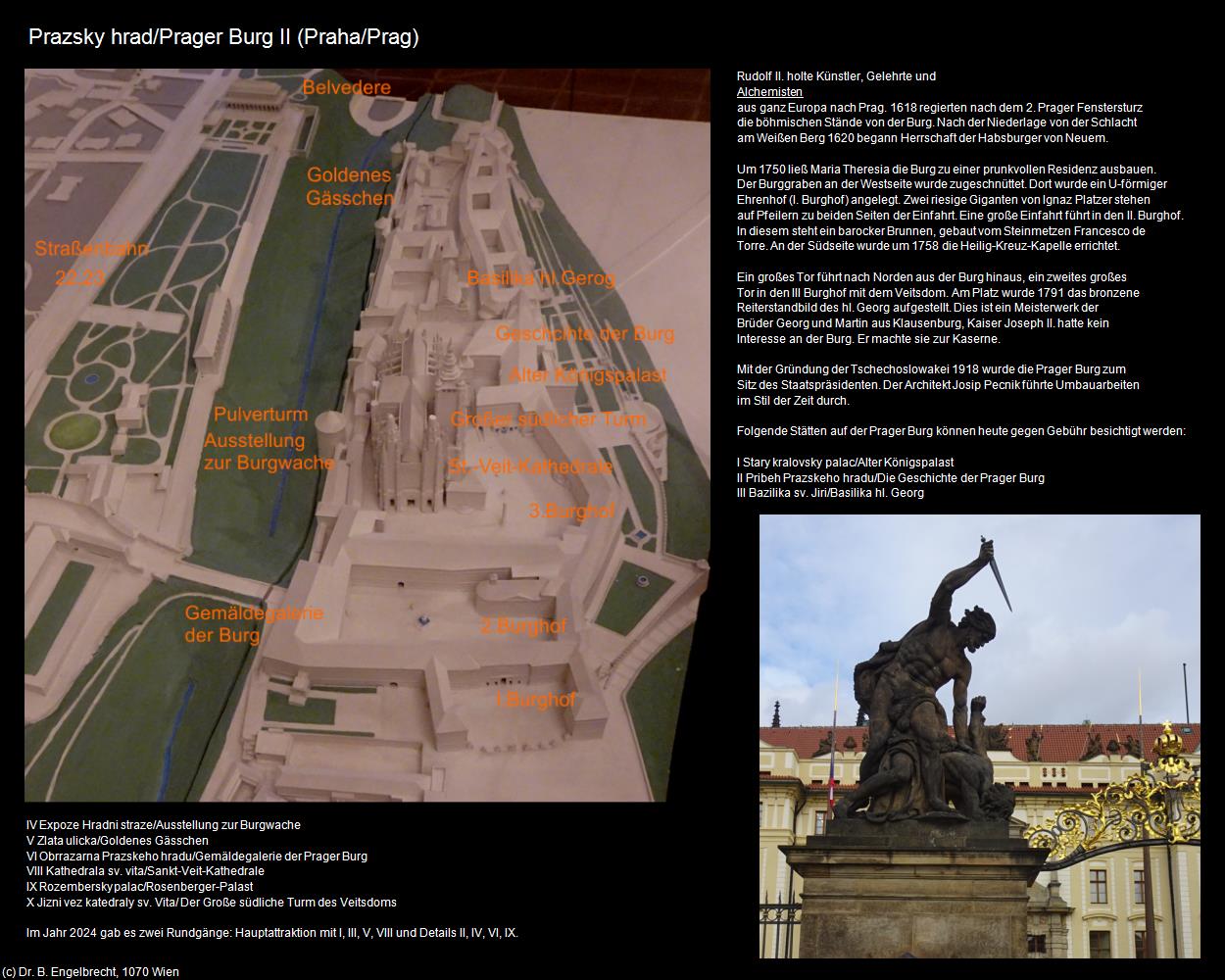 Prager Burg II (Praha-Hradcany/Prager-Burgberg) in Kulturatlas-TSCHECHIEN(c)B.Engelbrecht