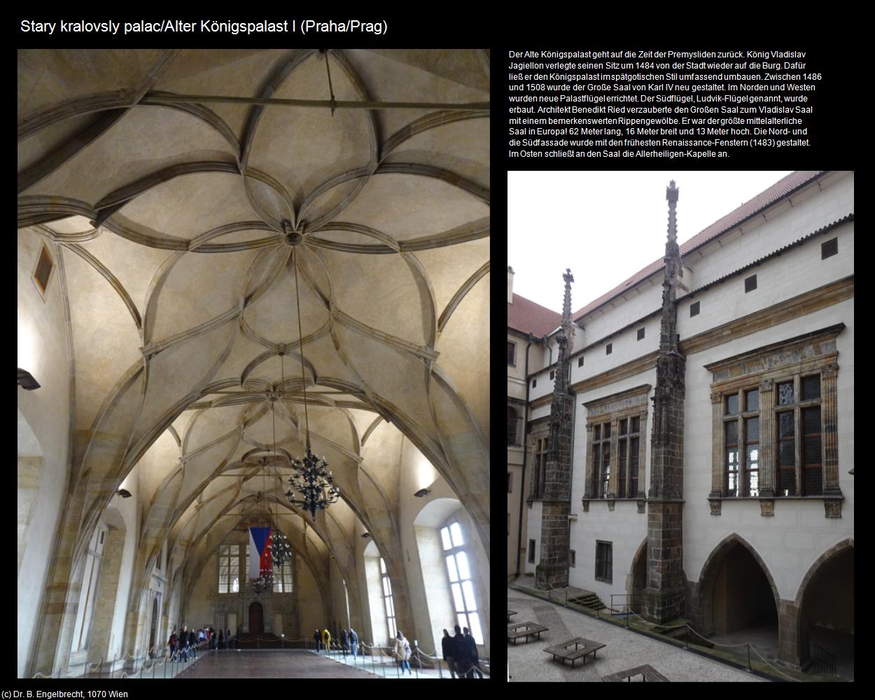 Alter Königspalast I (Praha-Hradcany/Prager-Burgberg) in Kulturatlas-TSCHECHIEN