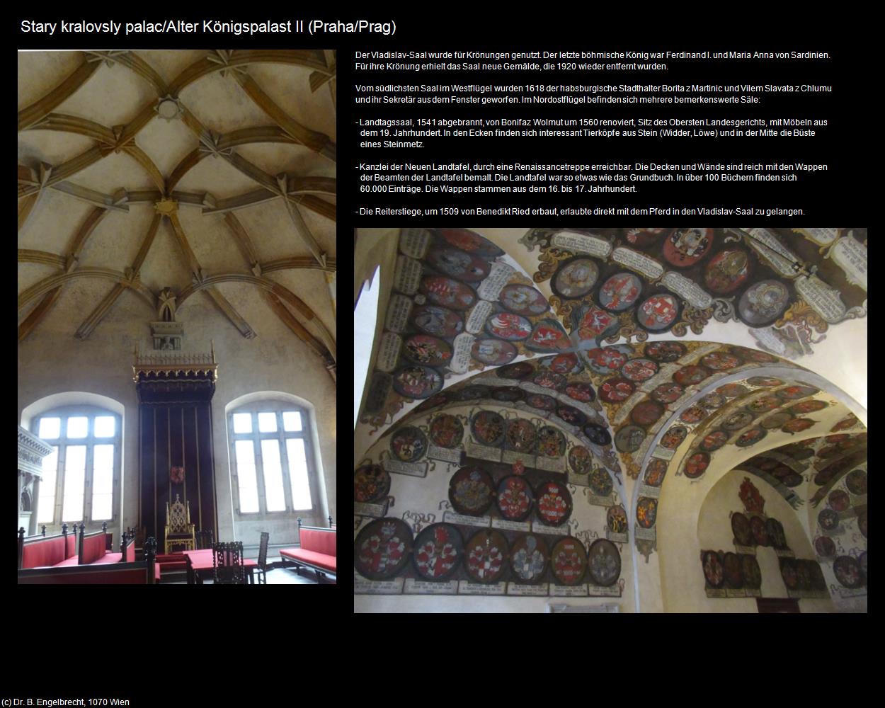 Alter Königspalast II (Praha-Hradcany/Prager-Burgberg) in Kulturatlas-TSCHECHIEN