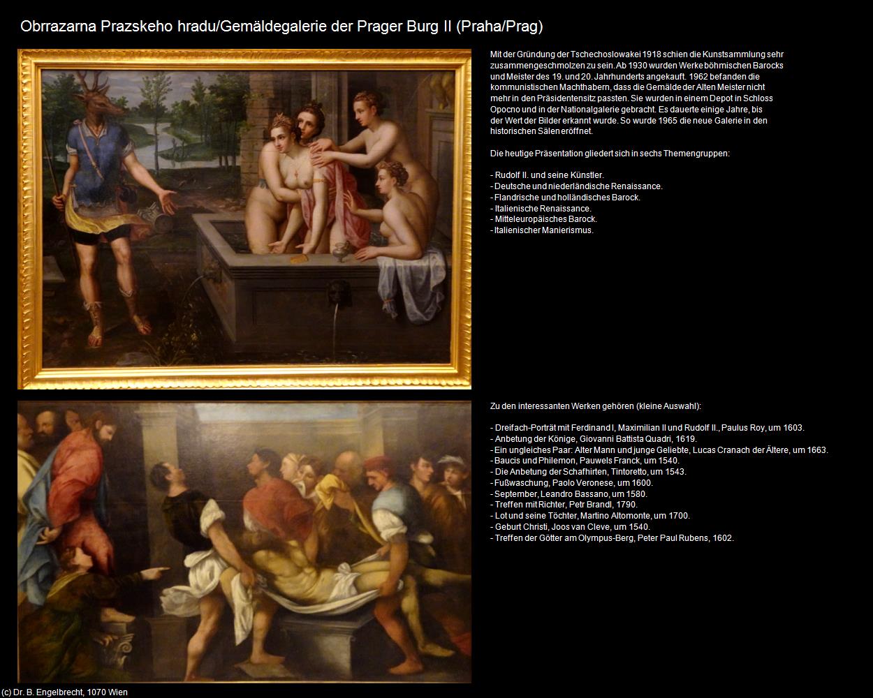 Gemäldegalerie der Prager Burg II (Praha-Hradcany/Prager-Burgberg) in Kulturatlas-TSCHECHIEN