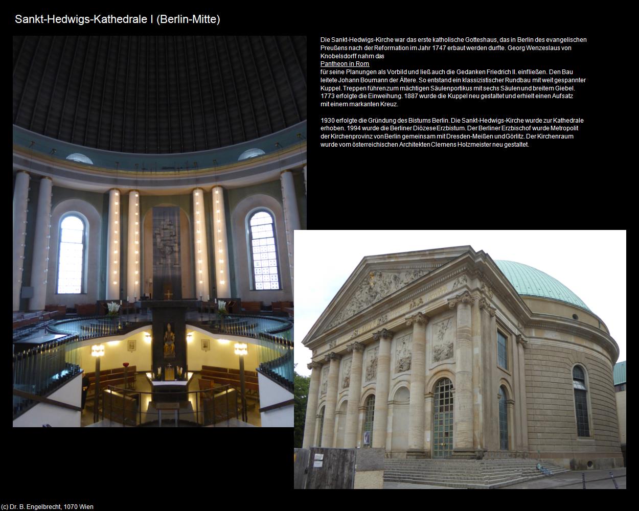 Sankt-Hedwigs-Kathedrale I (Mitte) (Berlin (DEU-BE)) in BERLIN(c)B.Engelbrecht